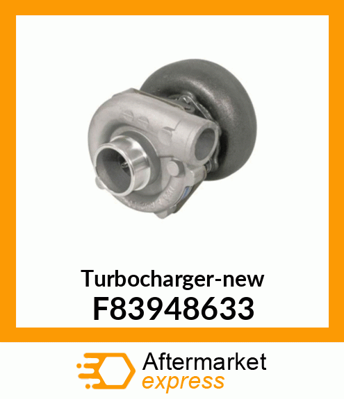 Turbocharger-new F83948633