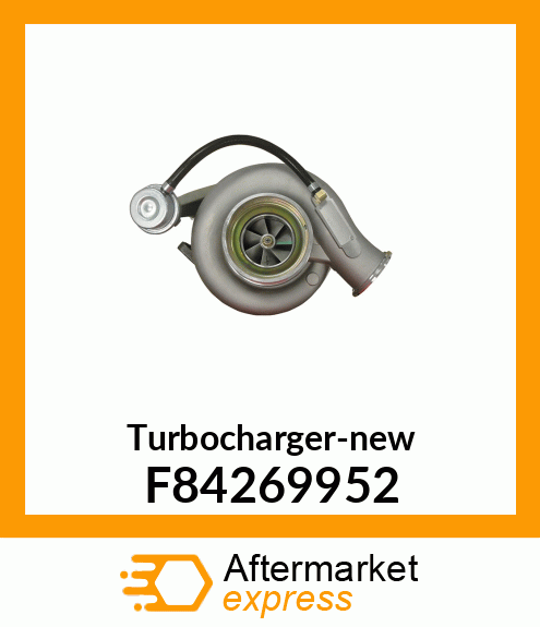 Turbocharger-new F84269952