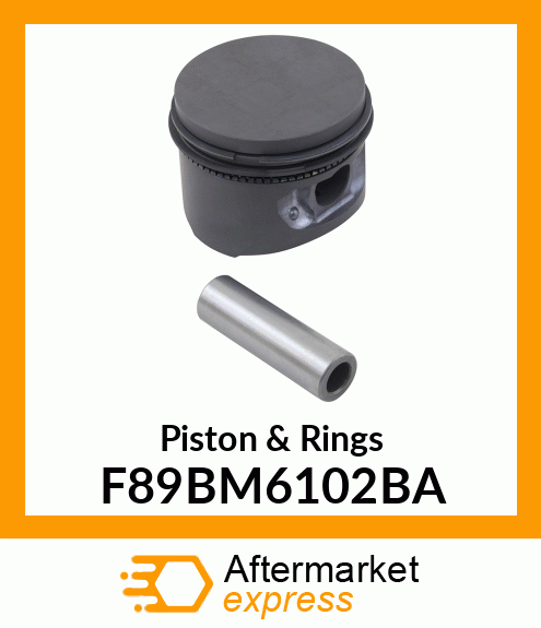 Piston & Rings F89BM6102BA