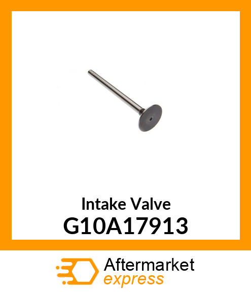 Intake Valve G10A17913