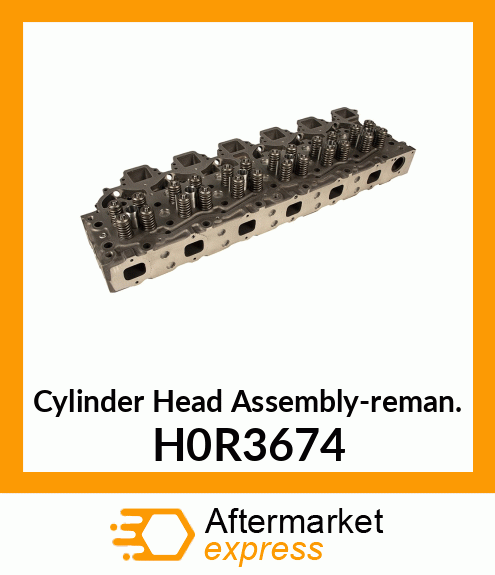 Cylinder Head Assembly-reman. H0R3674