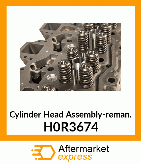 Cylinder Head Assembly-reman. H0R3674