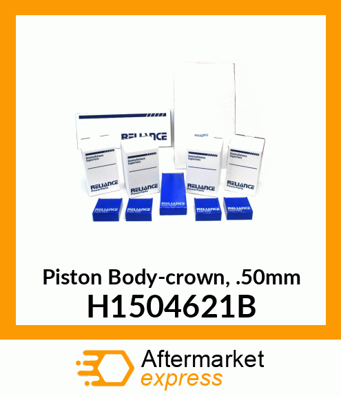 Piston Body-crown, .50mm H1504621B