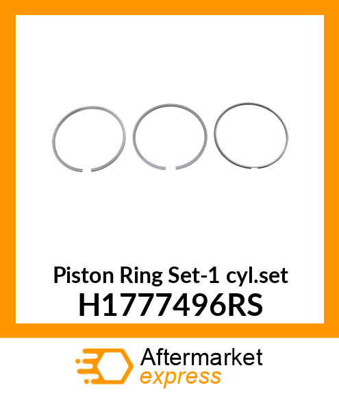 Piston Ring Set-1 cyl.set H1777496RS