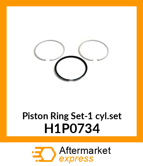 Piston Ring Set-1 cyl.set H1P0734