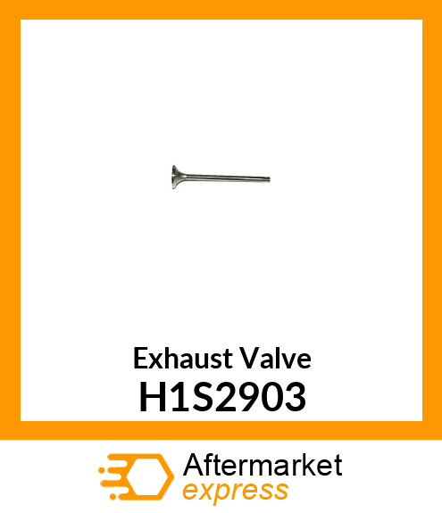 Exhaust Valve H1S2903