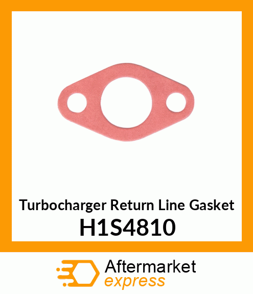 Turbocharger Return Line Gasket H1S4810