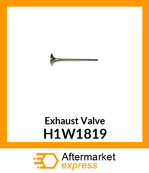 Exhaust Valve H1W1819