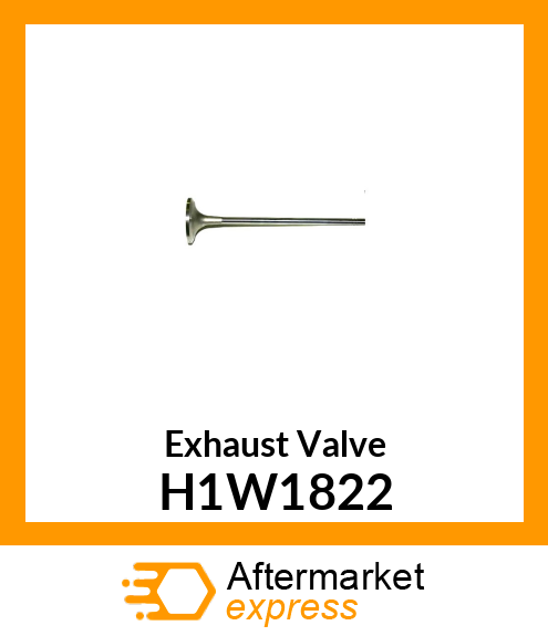 Exhaust Valve H1W1822