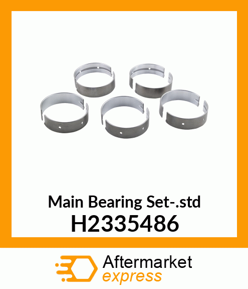 Main Bearing Set-.std H2335486