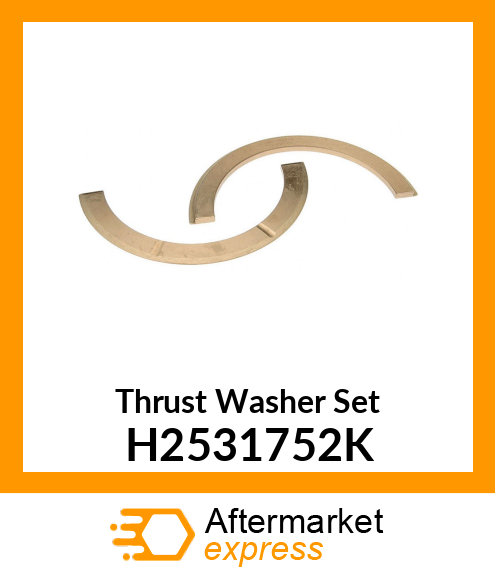 Thrust Washer Set H2531752K