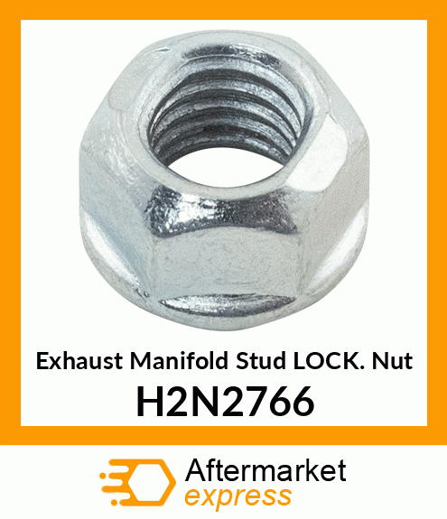 Exhaust Manifold Stud Lock Nut H2N2766