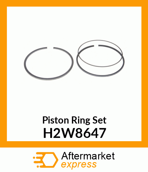 Piston Ring Set H2W8647