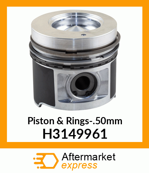 Piston & Rings-.50mm H3149961