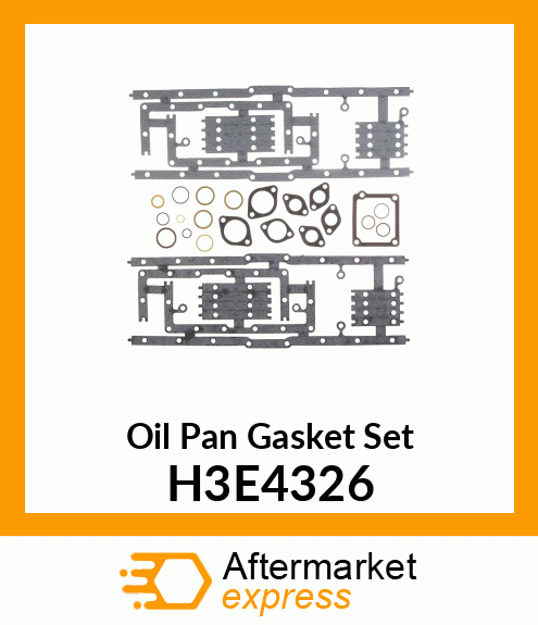 Oil Pan Gasket Set H3E4326