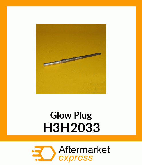 Glow Plug H3H2033