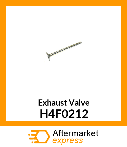 Exhaust Valve H4F0212