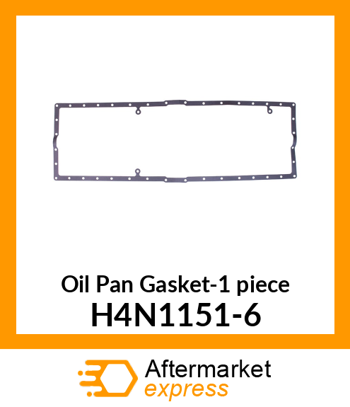 Oil Pan Gasket-1 piece H4N1151-6