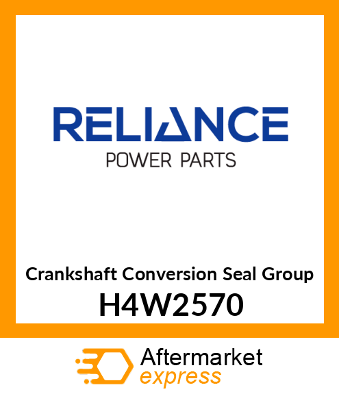 Crankshaft Conversion Seal Group H4W2570