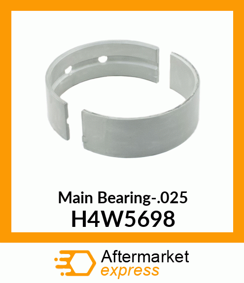Main Bearing-.025 H4W5698