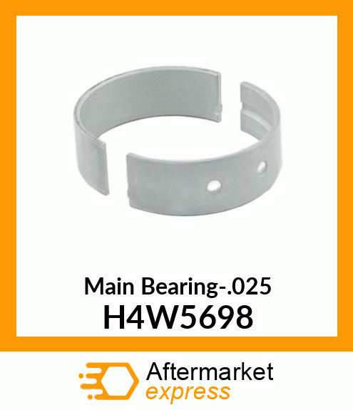 Main Bearing-.025 H4W5698