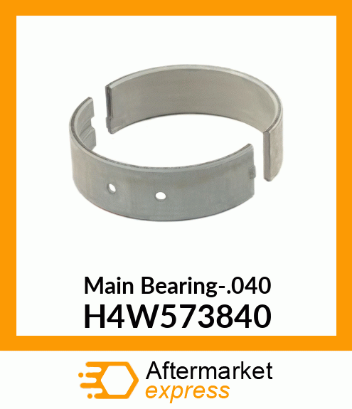 Main Bearing-.040 H4W573840