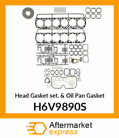 Head Gasket Set & Oil Pan Gasket H6V9890S