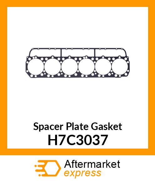 Spacer Plate Gasket H7C3037