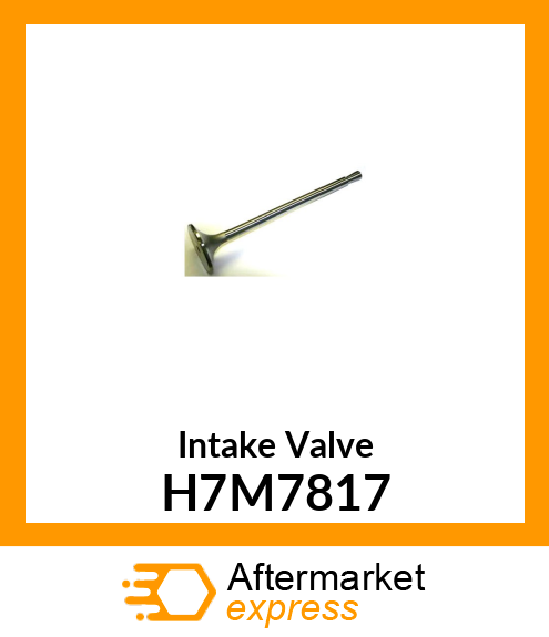 Intake Valve H7M7817