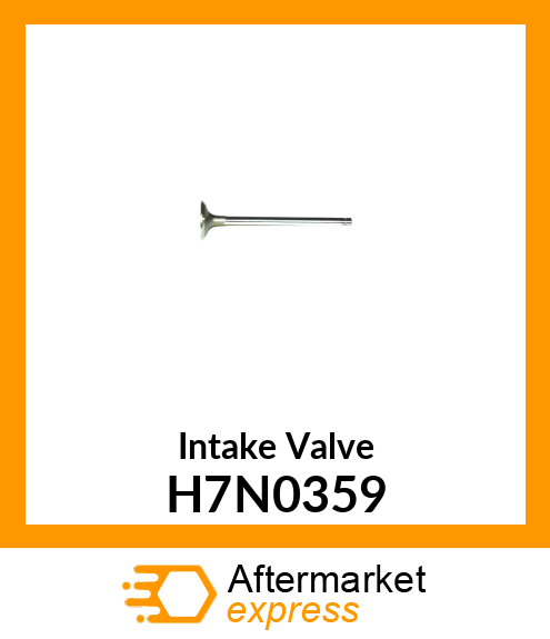 Intake Valve H7N0359