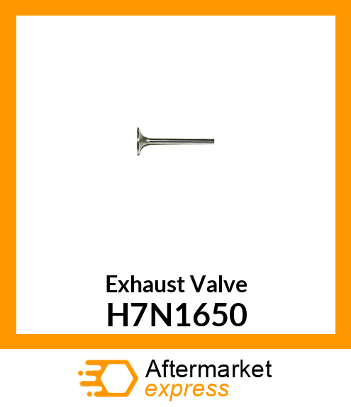 Exhaust Valve H7N1650