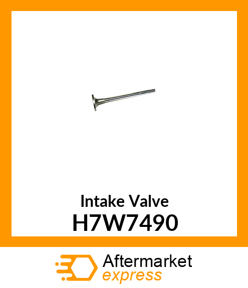 Intake Valve H7W7490