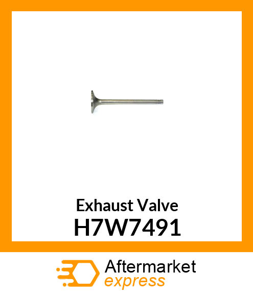 Exhaust Valve H7W7491