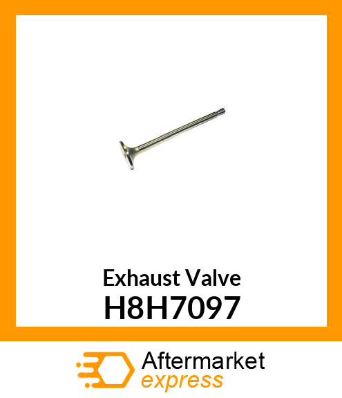 Exhaust Valve H8H7097