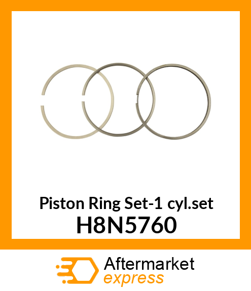 Piston Ring Set-1 cyl.set H8N5760