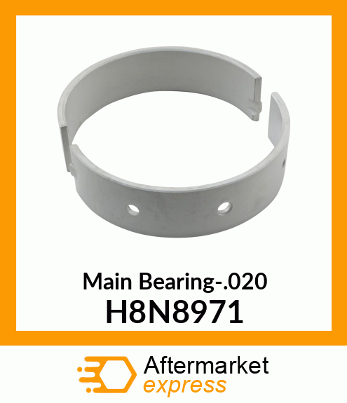 Main Bearing-.020 H8N8971