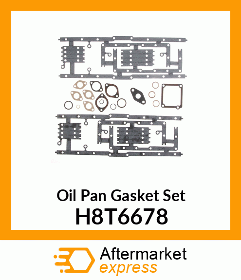 Oil Pan Gasket Set H8T6678