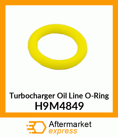 Turbocharger Oil Line O-Ring H9M4849