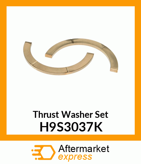 Thrust Washer Set H9S3037K