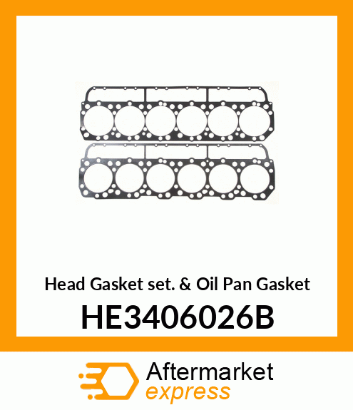 Head Gasket Set & Oil Pan Gasket HE3406026B