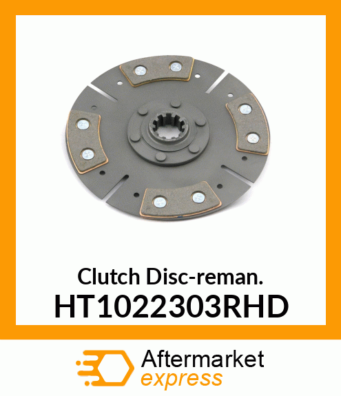 Clutch Disc-reman. HT1022303RHD