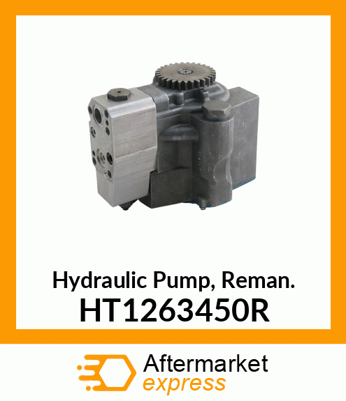 Hydraulic Pump, Reman. HT1263450R