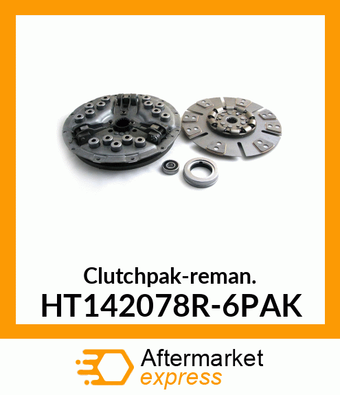 Clutchpak-reman. HT142078R-6PAK