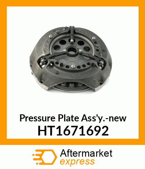 Pressure Plate Ass'y.-new HT1671692