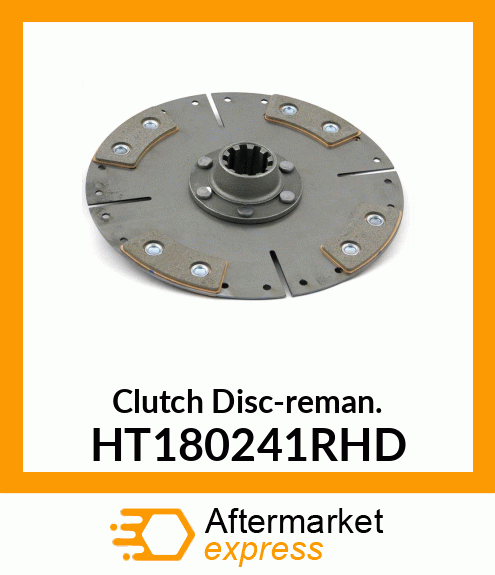 Clutch Disc-reman. HT180241RHD