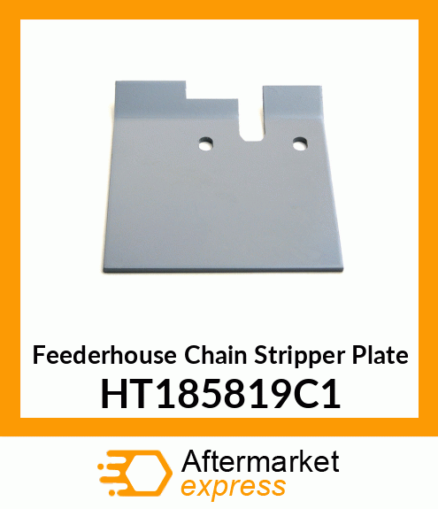 Feederhouse Chain Stripper Plate HT185819C1