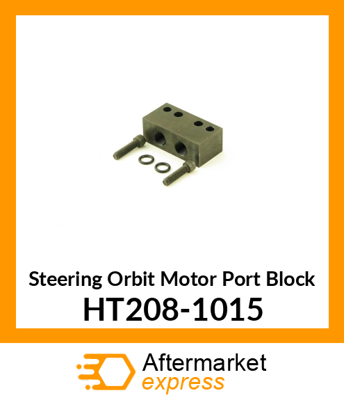 Steering Orbit Motor Port Block HT208-1015