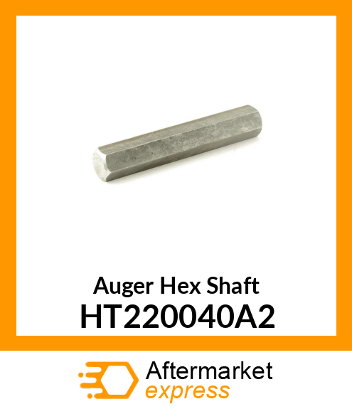 Auger Hex Shaft HT220040A2