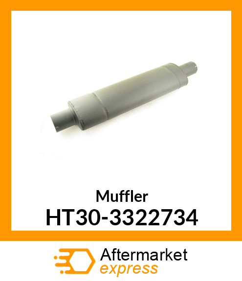 Muffler HT30-3322734
