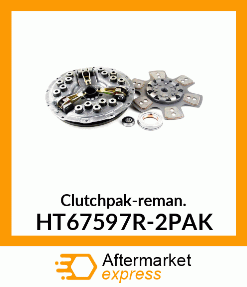 Clutchpak-reman. HT67597R-2PAK